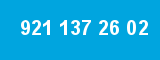 921 137 26 02 921 137 26 02